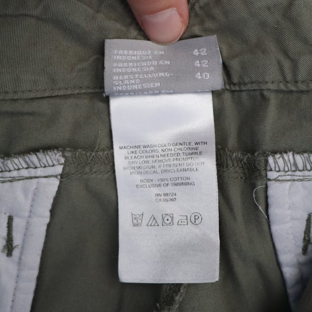 Columbia‎ Women's Sz 10 Green Activewear Cotton Hiking Pocket Athletic Shorts - Picture 10 of 11